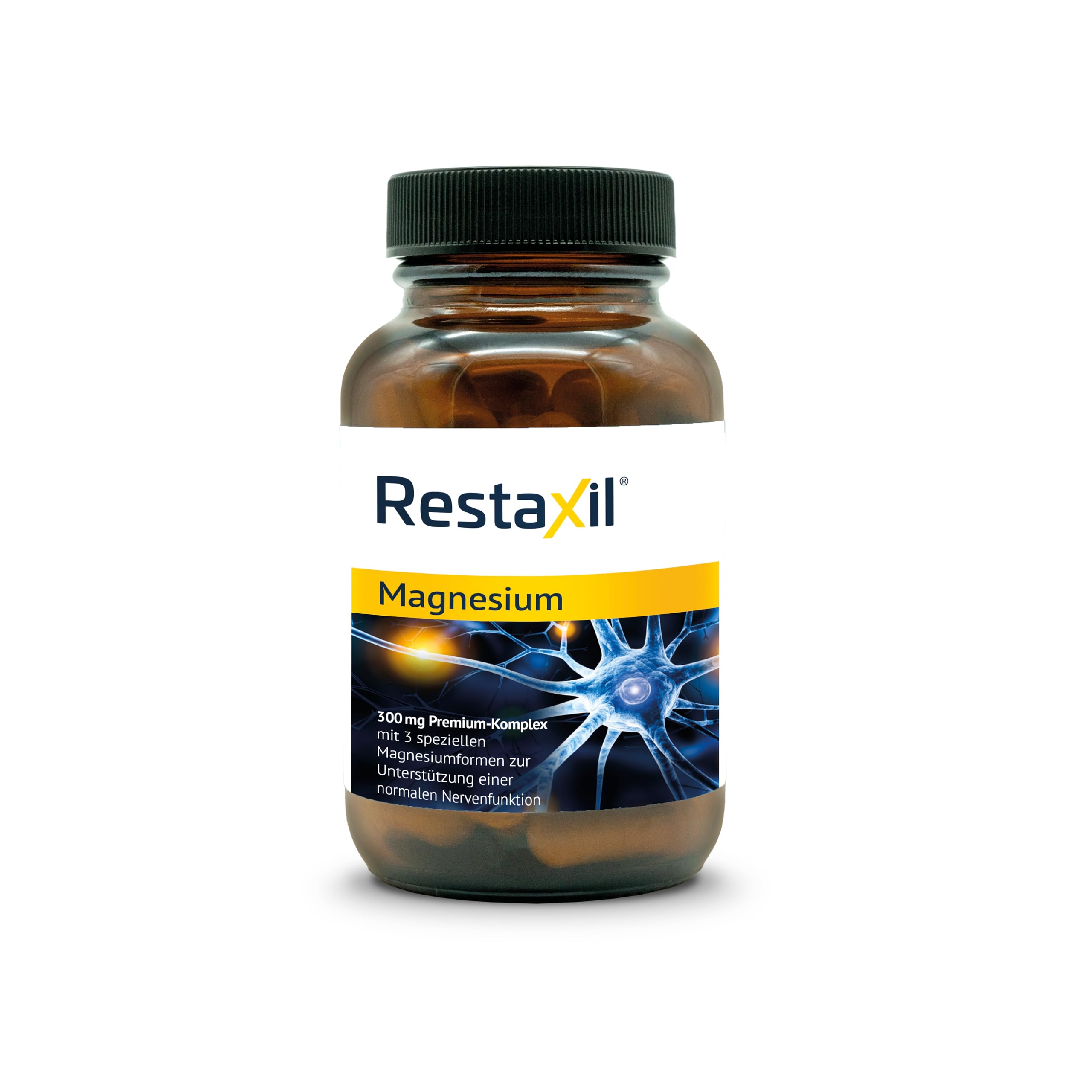 Restaxil® Magnesium [180 Stück] – Premium-Magnesium-Komplex mit Magnesiumbisglycinat, Citrat & Oxid – vegan, gluten- & laktosefrei, in Deutschland hergestellt