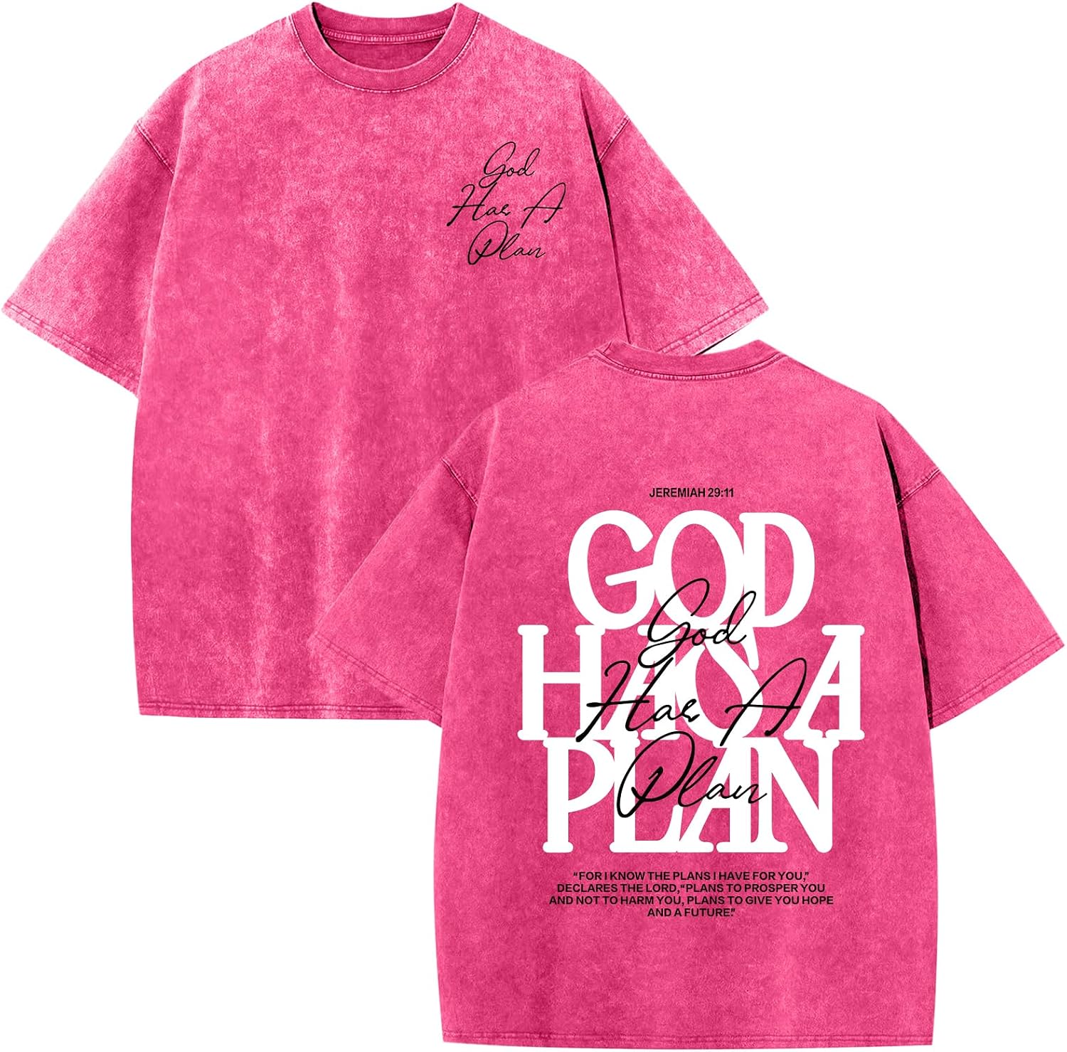 Christian Shirts for Men God Religious Jesus Faith Inspirational Bible Verse Tshirt Oversized Acid Wash Graphic Tees