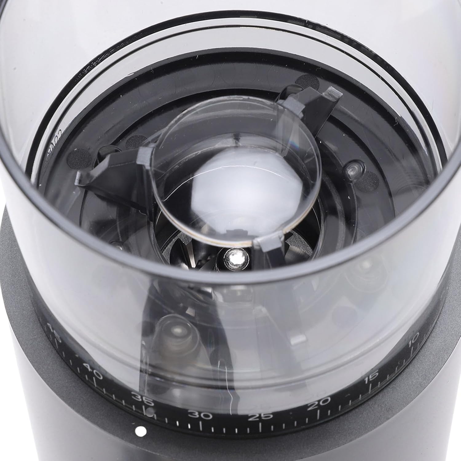Electric Conical Burr Coffee Grinder, Rechargeable Anti Static Coffee Bean Grinder with 60 Step Grind Settings & 5-98s Timer for Drip French Press Moka Pots (685 Black)