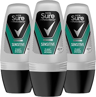 Sure Men Sensitive Anti-Perspirant 50Ml - Pack of 3