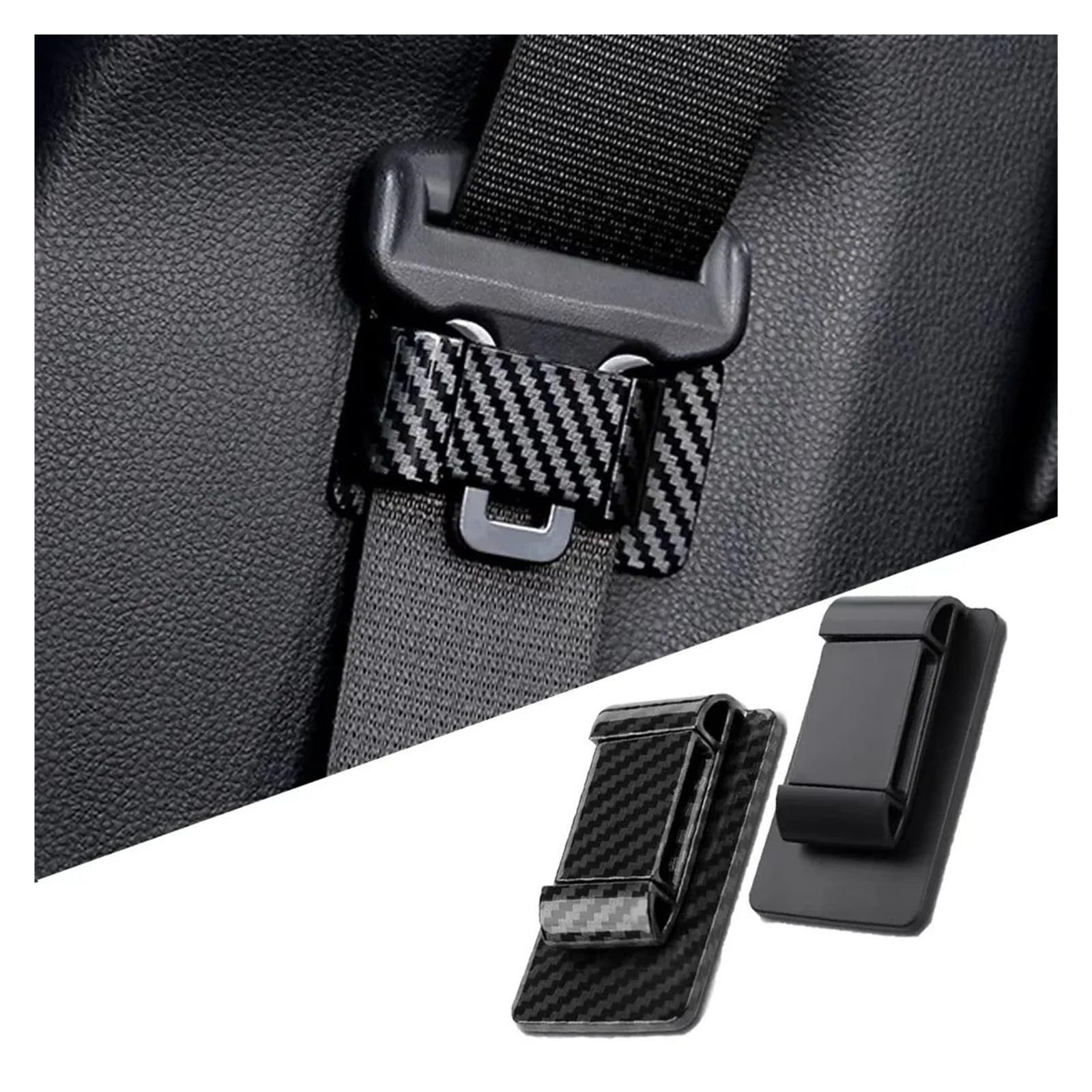 Hebilla limitadora de cinturón de seguridad para coche, tapón antideslizante, soporte de clip fijo estabilizador
