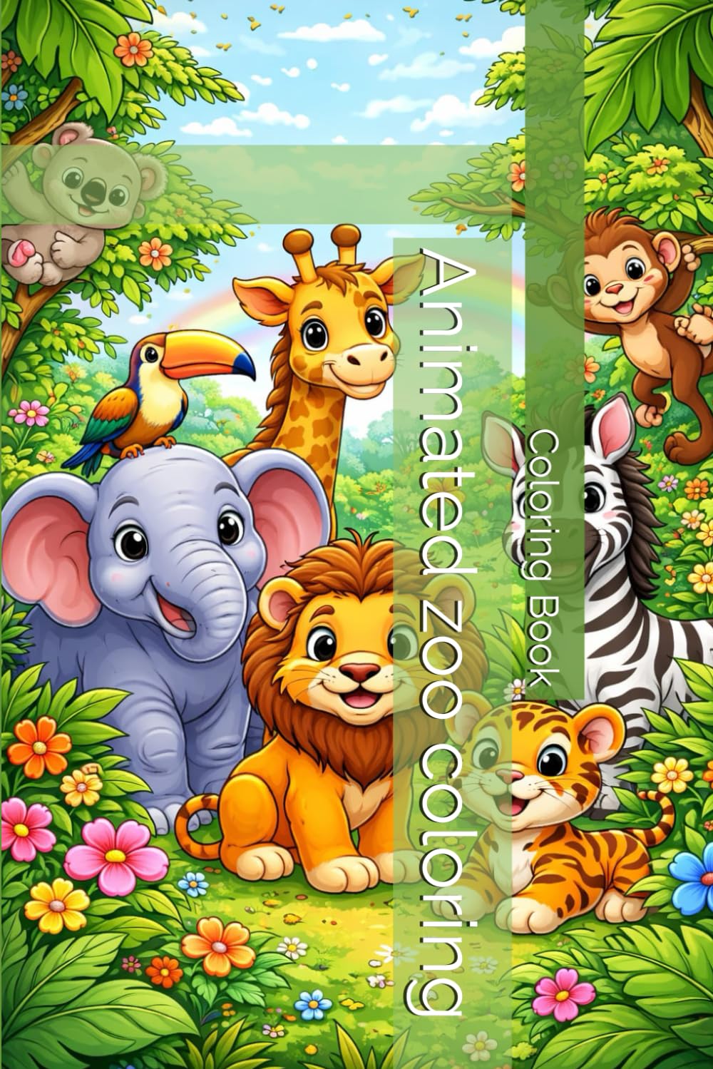 Animated zoo coloring
