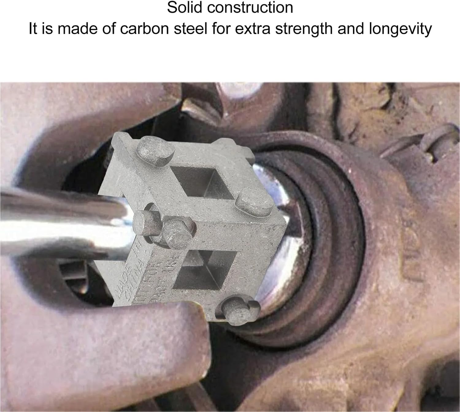 Caliper Back Cube Tool 3/8in Disc Brake Piston Remover Multifunctional Universal Car Rear Drive Spreader 1Pcs