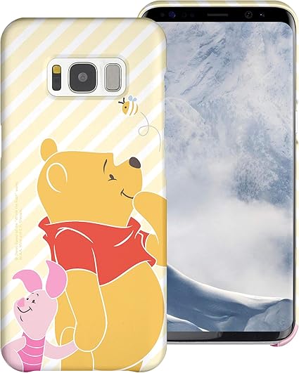 Amazon Co Jp Galaxy S6 ケース と互換性があります Disney Winnie The Pooh ディズニー クマのプーさん ハード ケース 艶消しの硬い スリム スマホ カバー ギャラクシー S6 ケース 5 1 ストライプ プー 蜂 並行輸入品 家電 カメラ