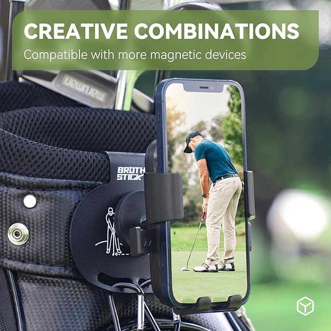 BROTHER STICK Metal Landing Pads for Golf Bag Accessories