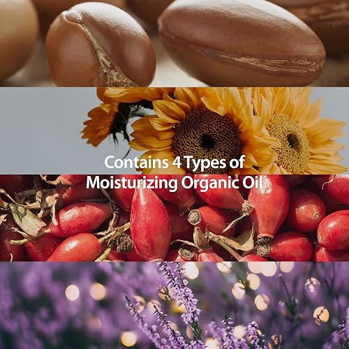 Miniatura 2 de Aceite de bebé 100% orgánico sin fragancia, aceite de masaje para bebés con humedad de karité para niños y niños recién nacidos, aceite de lavanda