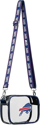 Miniatura 2 de FOCO Bolso cruzado transparente con logotipo de equipo de la NFL