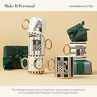 Vista 2 de MACKENZIE-CHILDS Mi Taza, Taza de Café de Cerámica Decorativa con Asa, V