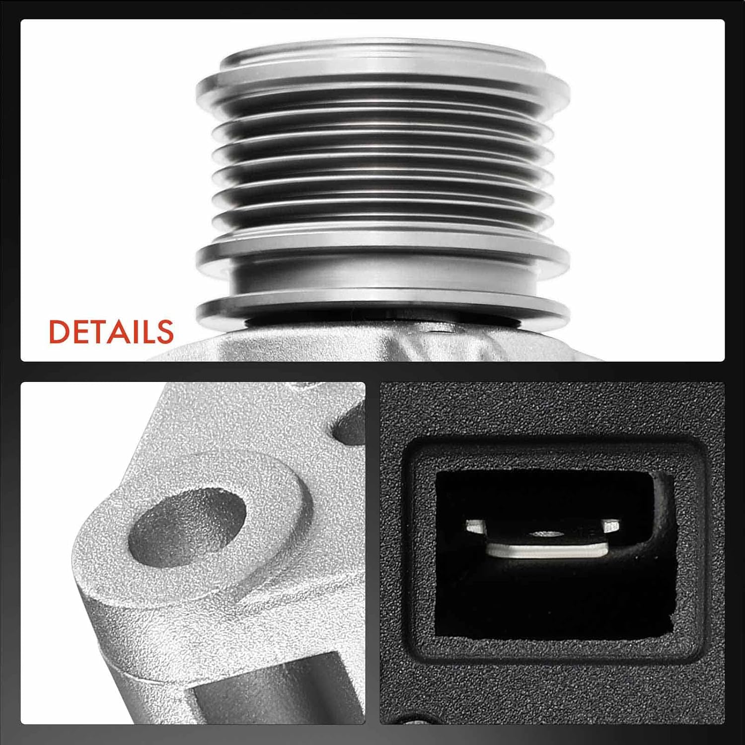 A-Premium Alternator Compatible with Mercedes-Benz W210 Series E300 1998-1999, L6 3.0L, 12V 90Amp Clockwise 6-Groove Clutch Pulley, Replace# 010-154-08-02, 010-154-48-02