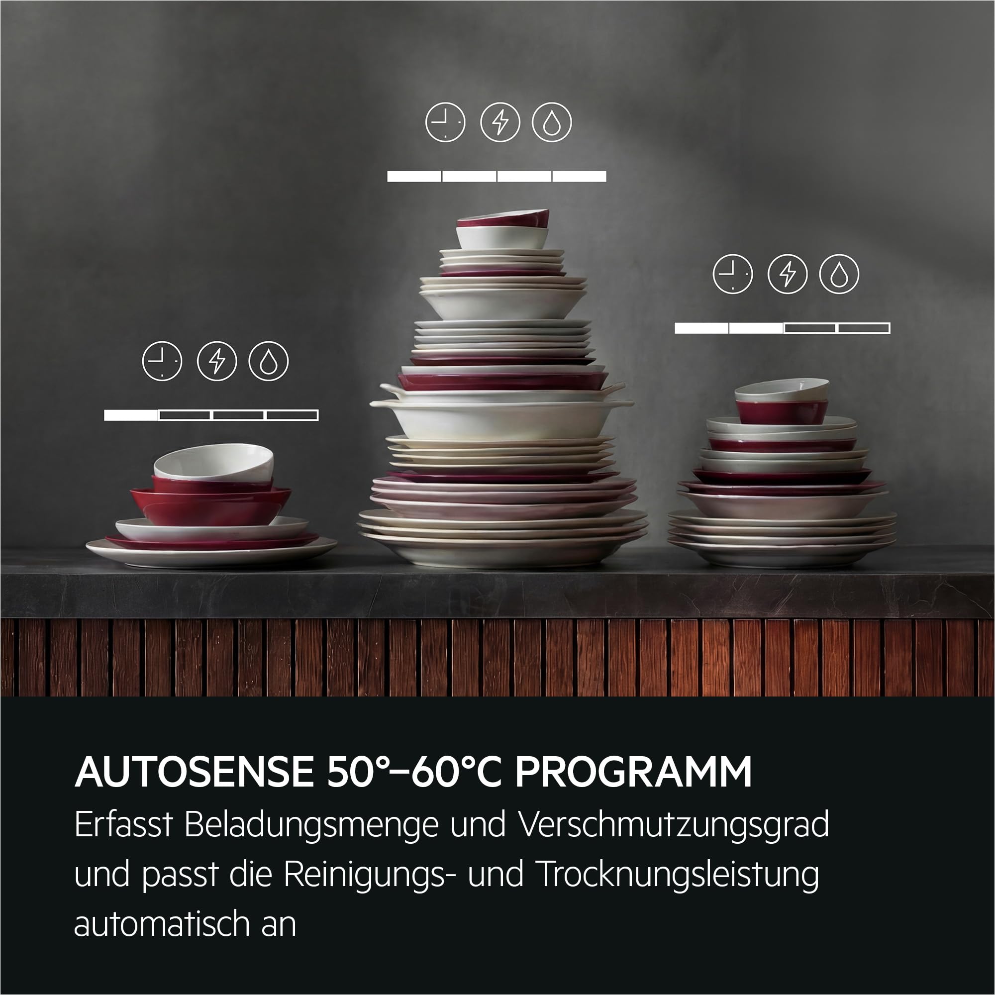 AEG Teilintegrierter Geschirrspüler 6000 60cm 44dB 14 MG GT620B2SCM