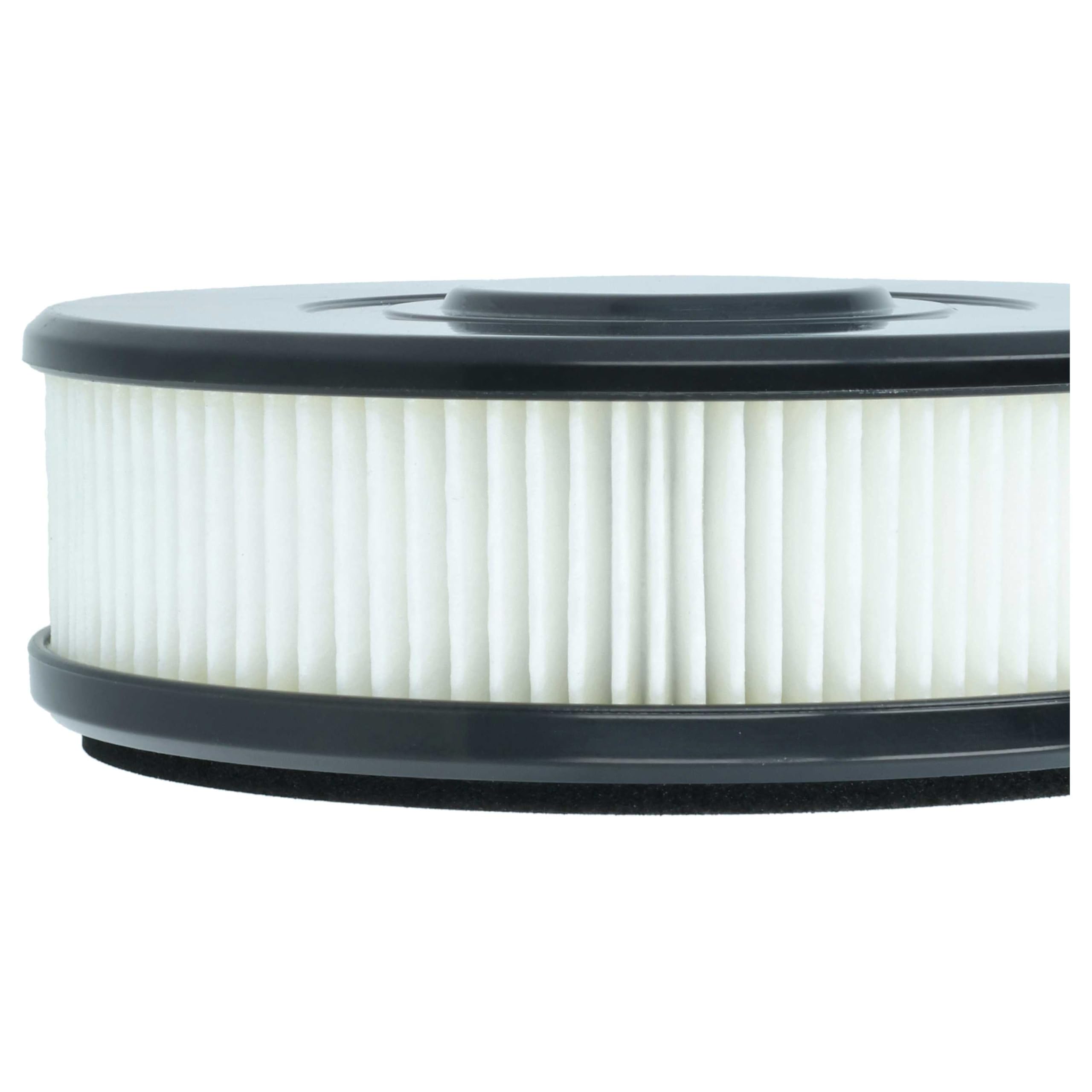 vhbw 4 x filtr kompatybilny z odkurzaczem Nilfisk S1 - czarny filtr HEPA
