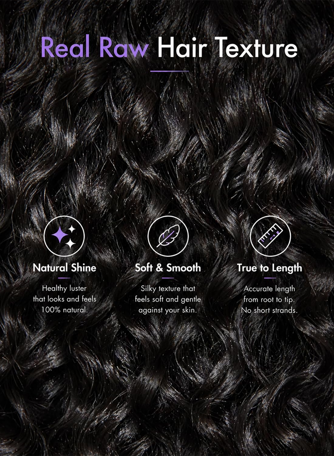 Burmese Curly Bundles Human Hair 3C4A Spiral End 3Pcs Bundles Human Hair 100% 15A Raw Real Human Hair Quick Weave Hair Extensions Natural Black 18 20 22 Inch