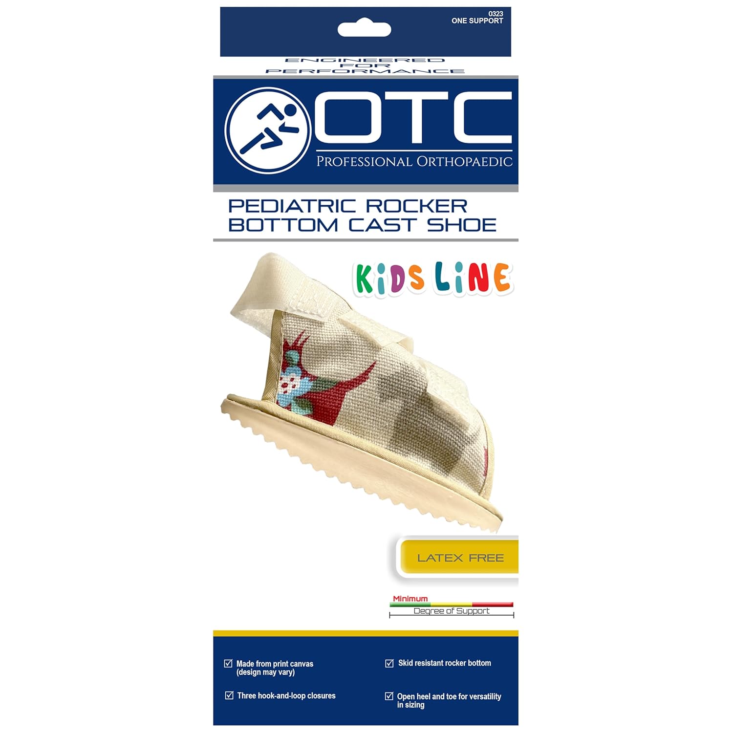 OTC Kidsline Cast Shoe Rocker Bottom, Fun Print, Pediatric 5 71dJXzbVmLL. SL1500