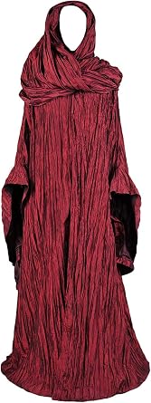 Melisandre Cosplay Dress The Red Woman Costume Red Long Dress S