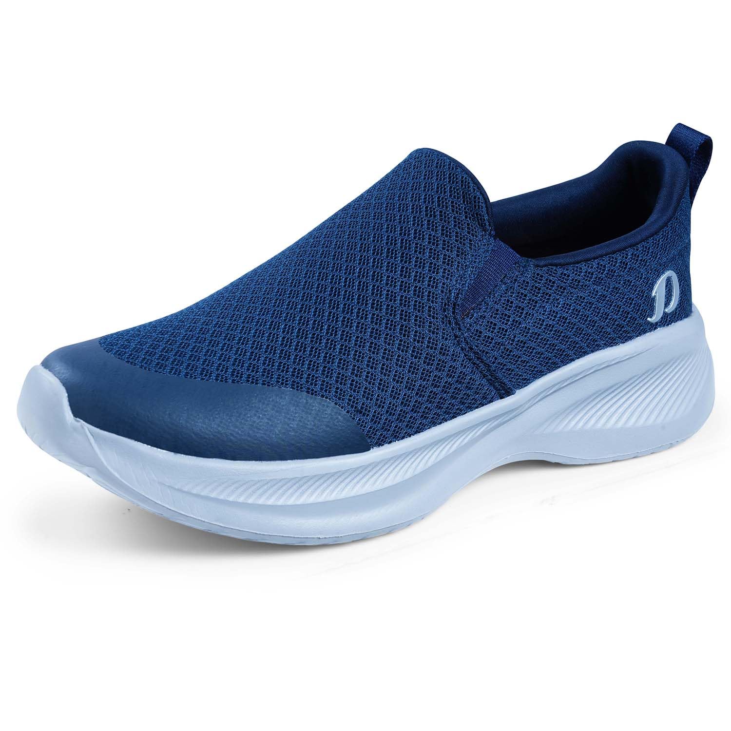 Men’s Running & Walking Shoes| Lightweight Comfortable Slip-On Sports Sneakers, Memory Foam Cushion, Breathable Mesh, Anti-Slip Flexible Gym Training Gents Boys D-2011