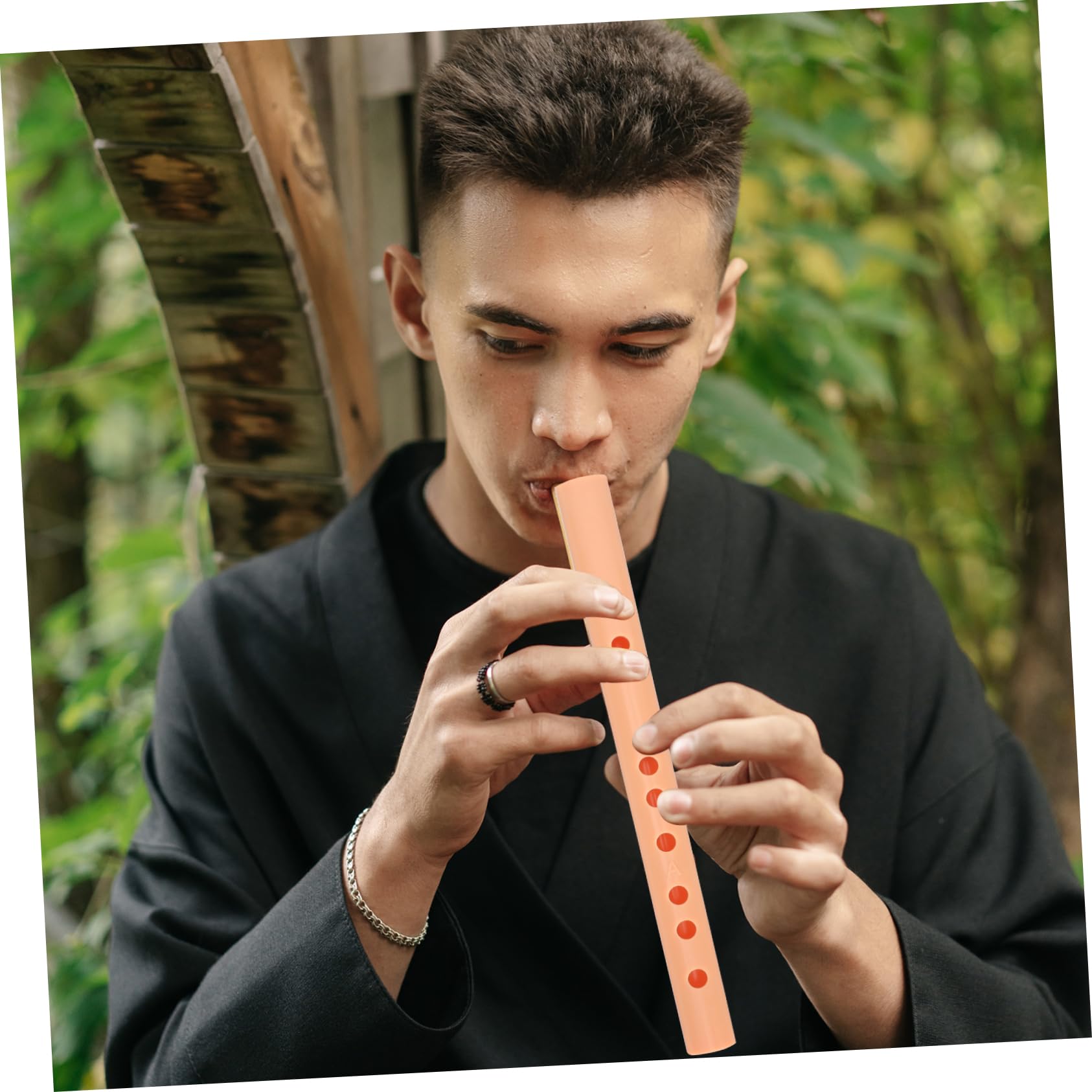 FUNOMOCYA 3Pcs Flute a Key Clarinet Wind Instrument for Beginners Durable Design for Music Development Portable and Lightweight for Easy Carrying