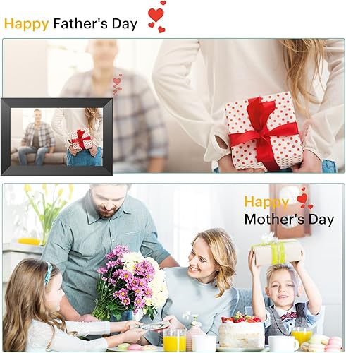 Miniatura 15 de KODAK Marco de fotos digital WiFi, 1920 x 1200 HD, marco de fotos digital con pantalla táctil, marco de fotos digital inteligente de 10.1 pulgadas