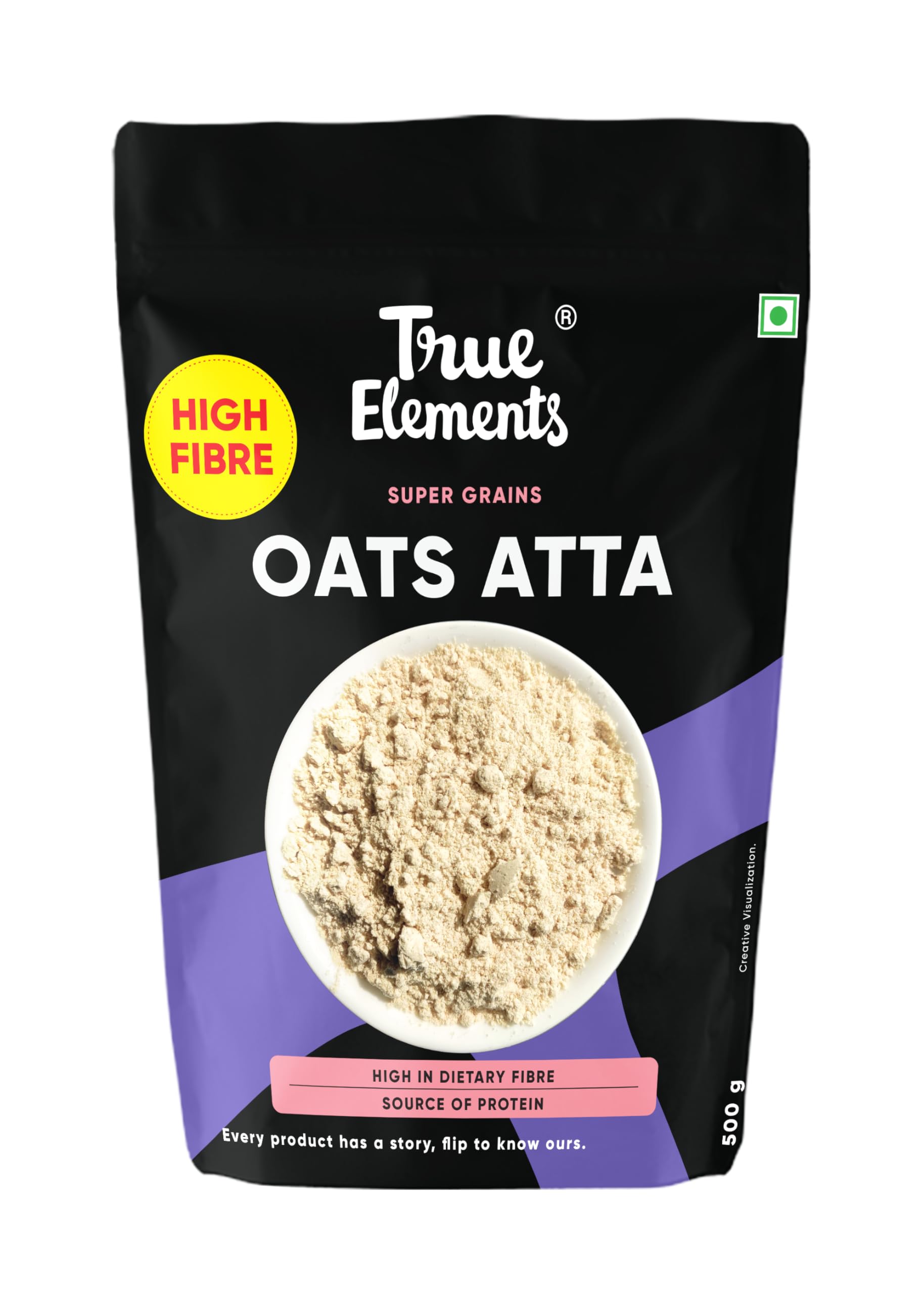 True Elements Oats Flour 500 g-image-49