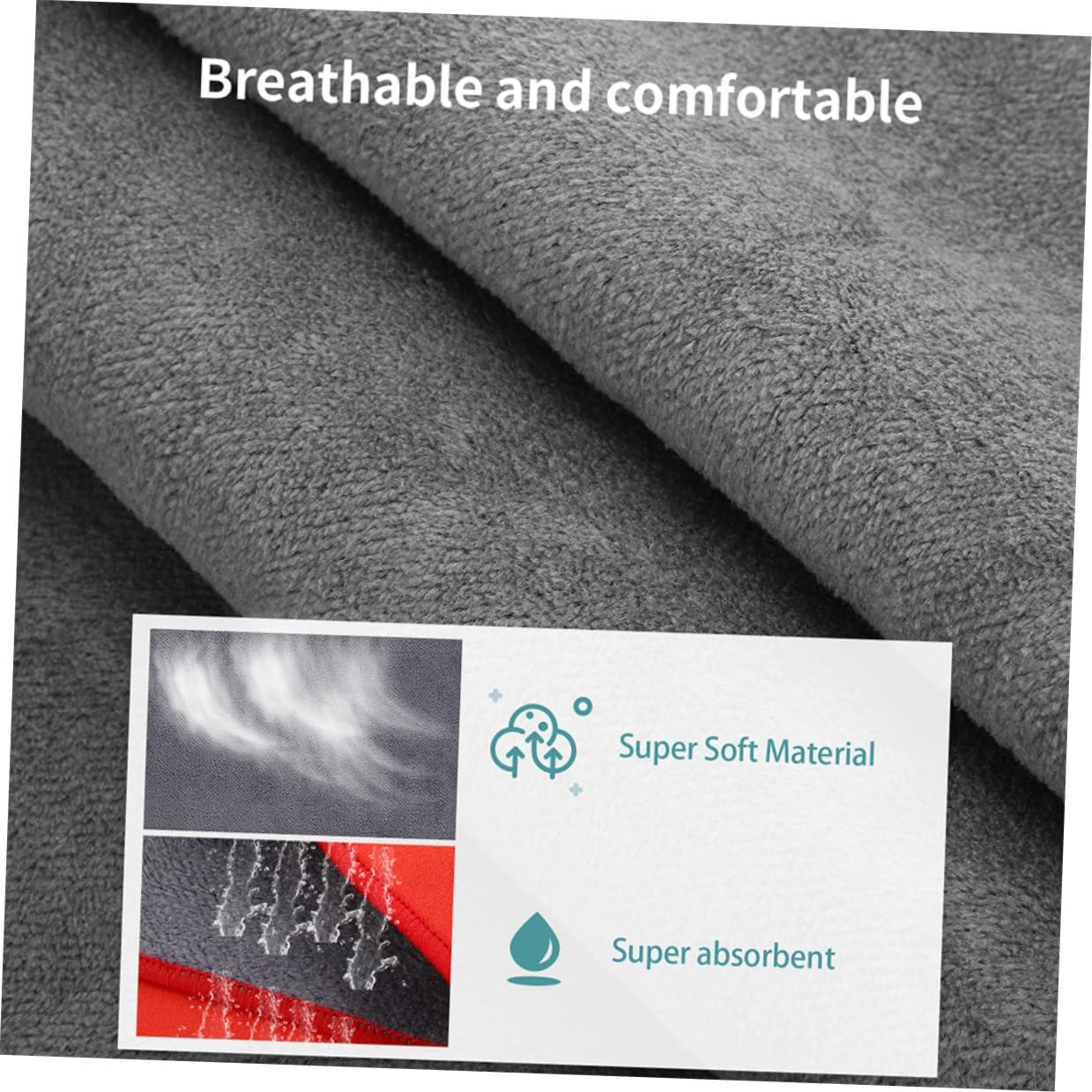 3pcs Car Drying Towels Suede Fabric Wash Cloths for Detailing