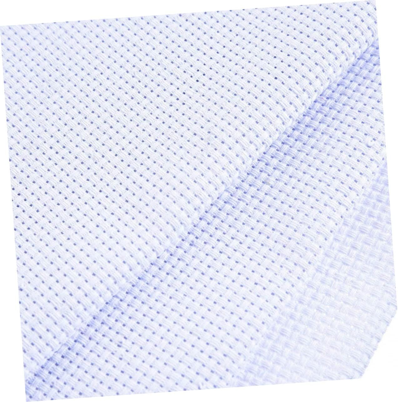6pcs Counted Cross-Stitch Fabric Embroidery Cloth Handmade Fabric for DIY Projects