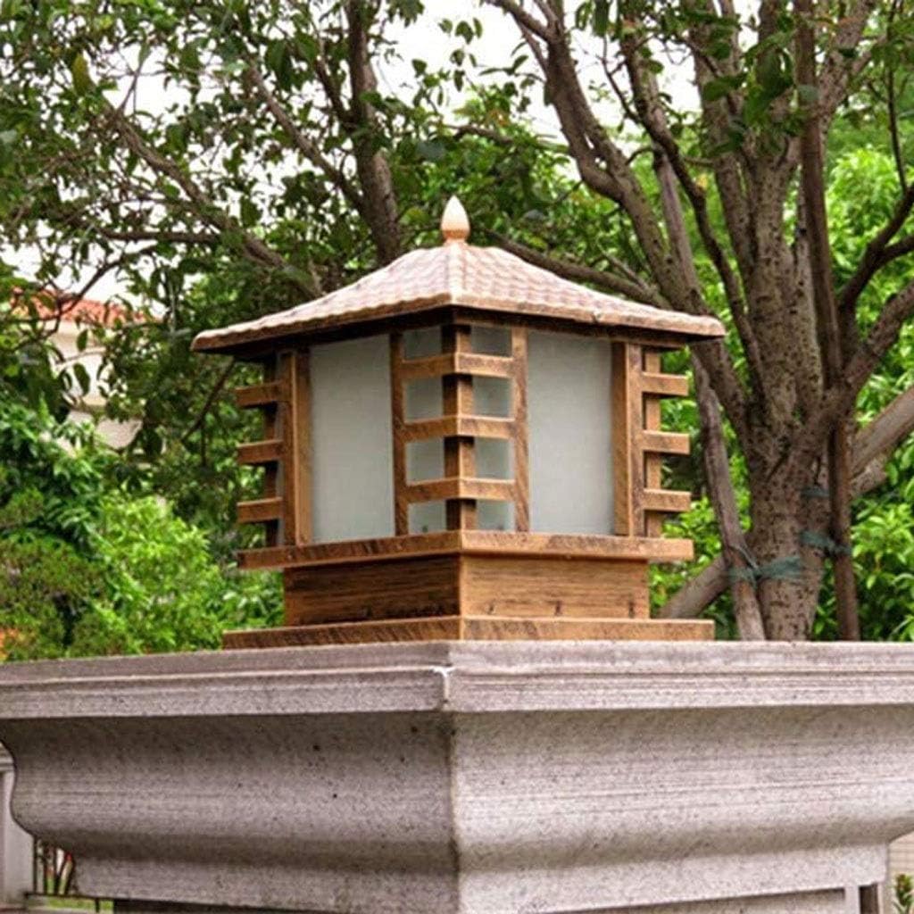 Wall Lamps,Waterproof Garden Landscape Lights， Villa Door Lamp Aluminum Stigma Floor Lamp Street Lantern Table Light