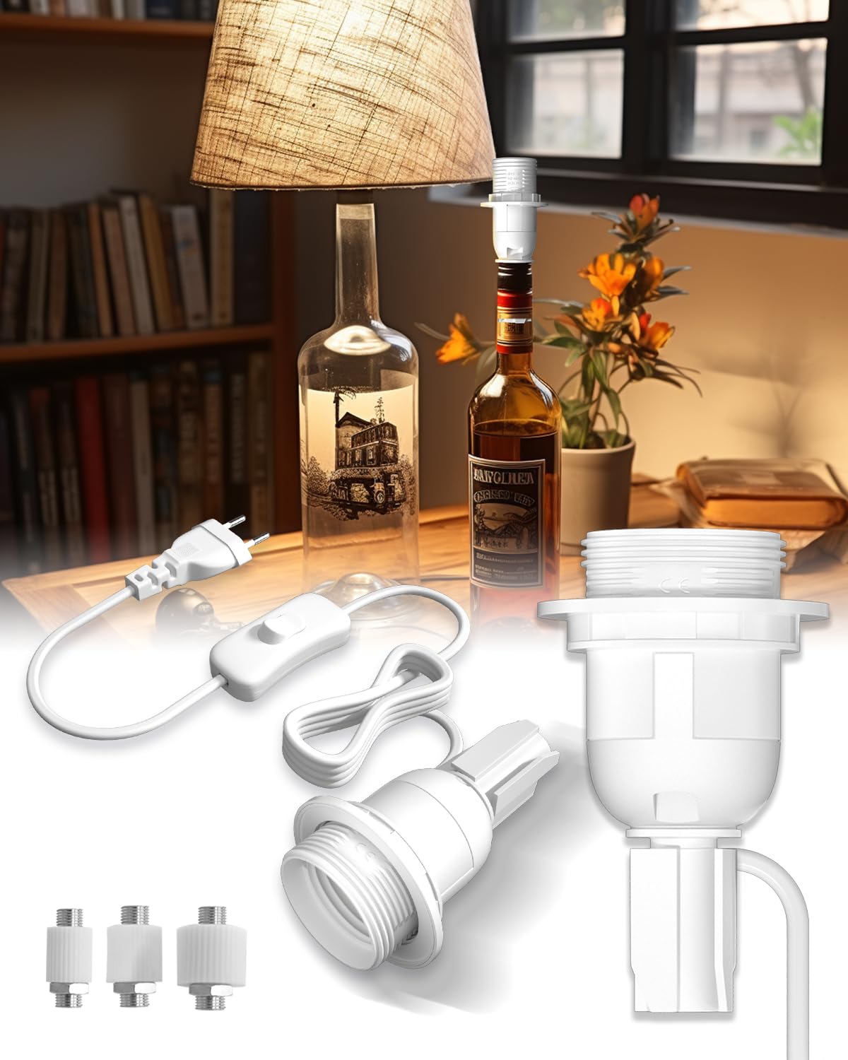 Portalampada Per Rettili QWORK - Altezza Regolabile 38-64cm, Per Terrari - Foto 11