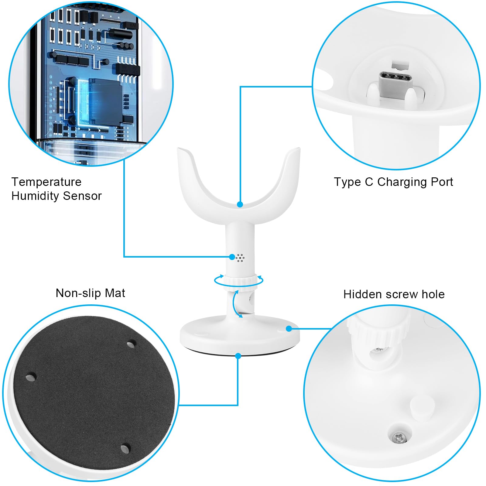 Support De Chargeur à Clip Pour Moniteur De Bébé Nanit Pro