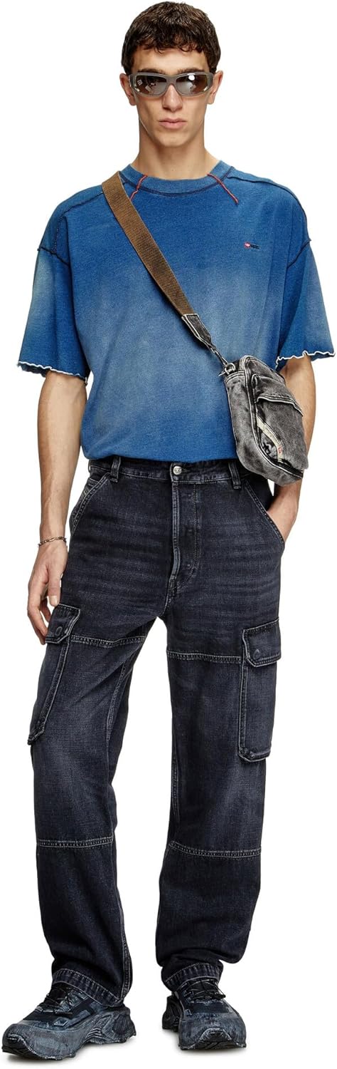 [Diesel] [ディーゼル] メンズ デニムパンツ D-UTY-CARGO A16291007Z9