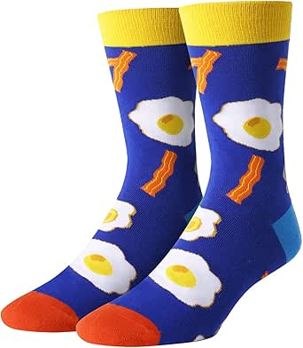 ZMART Funny Dentist Teeth Doctor Medical Golf Shark Socks for Men, Novelty Gifts For Dental Assistant Doctor Gifts