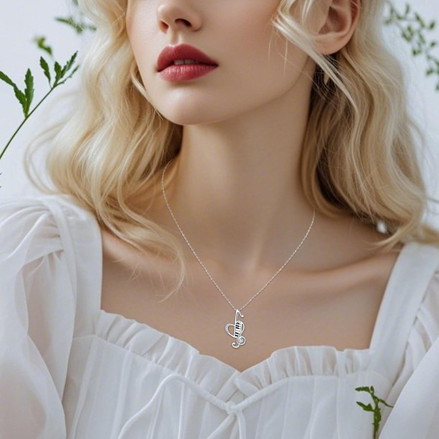 Music/Dance Necklace Gifts for Women 925 Sterling Silver Jewelry Graduation Gifts for Her - Image 5