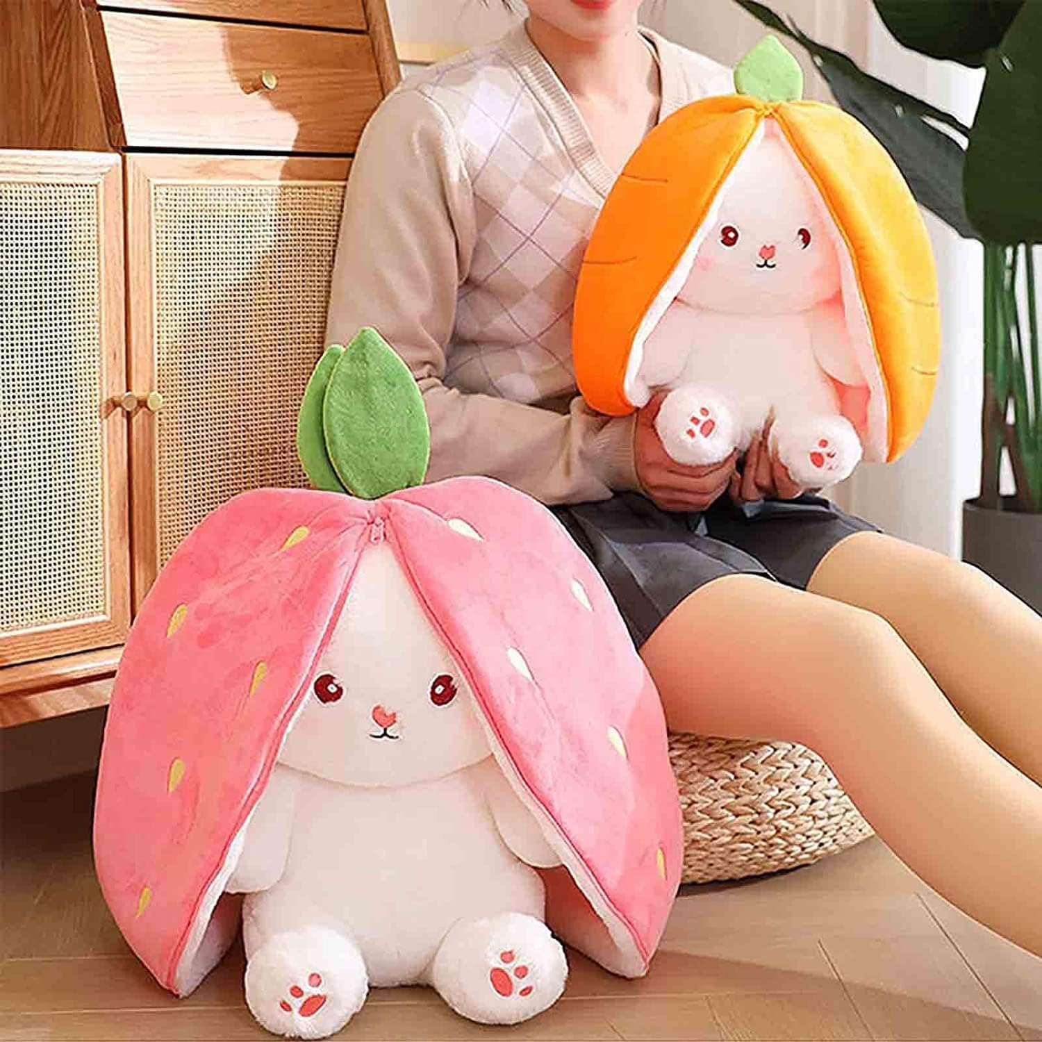 Buy Kids Krafts Reversible Soft Bunny Plush Toy | Pickachu Stuffed