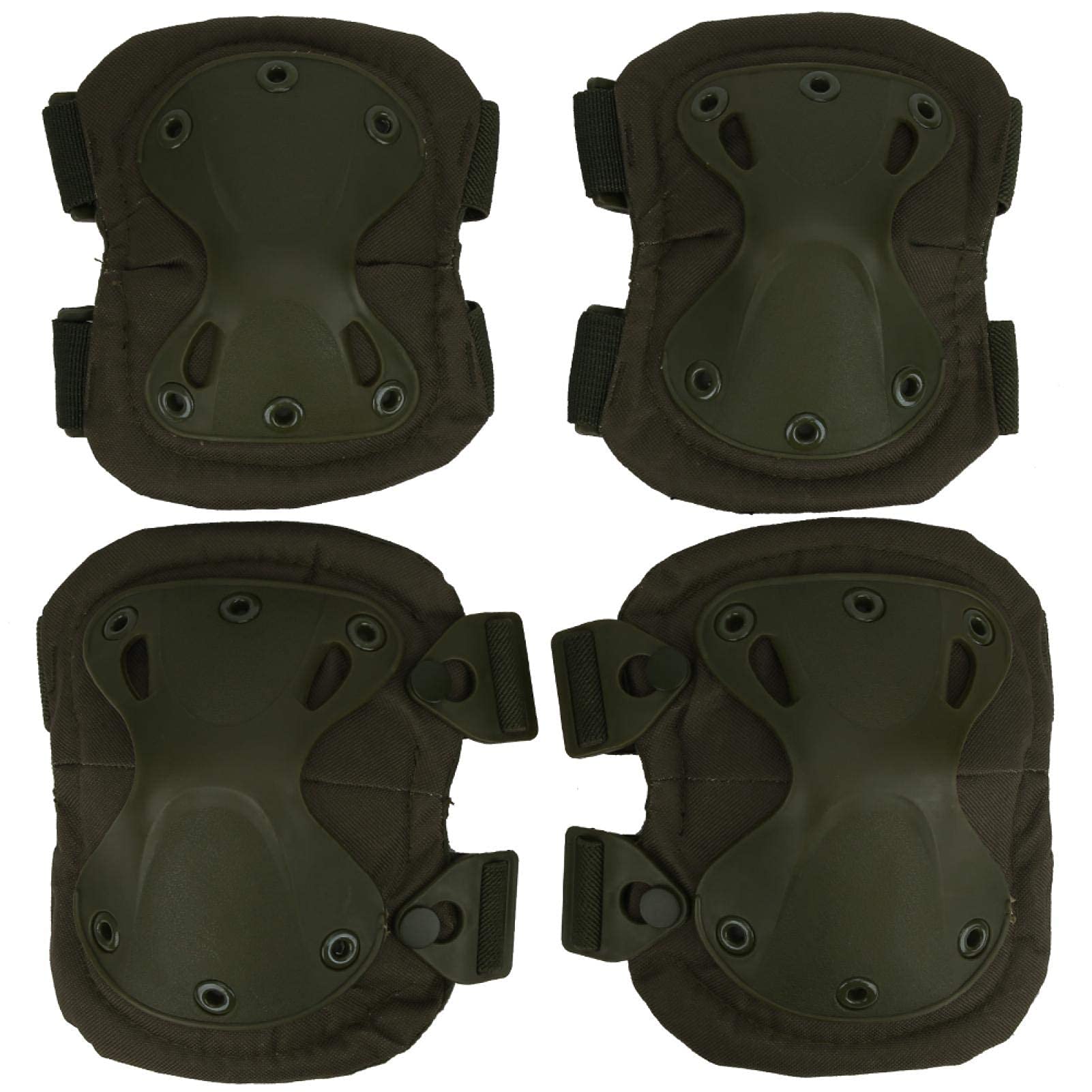 Rodillera Soporte para Codo Anti-Friction TPU + EVA Ligero, Equipo de protección Laboral, para Juegos de Campo, Escalada de montaña