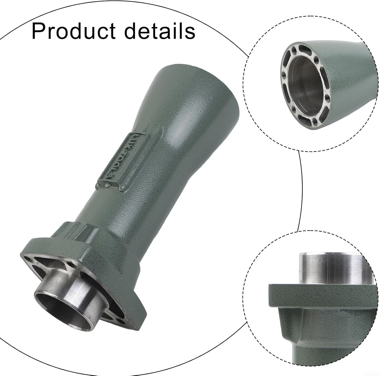 Cylinder Housing Metal Replacement Part For Demolition Hammer Compatible With For PH65A Green Accessory For Power Tool Repair And Workshop Use