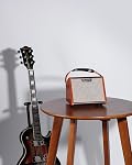 Leo Jaymz 15W Portable Guitar Amplifier with BT Connection, Rechargeable Battery, Tone Control, Headphone Jack, and Versatile Sound Customization for Practice and Performance