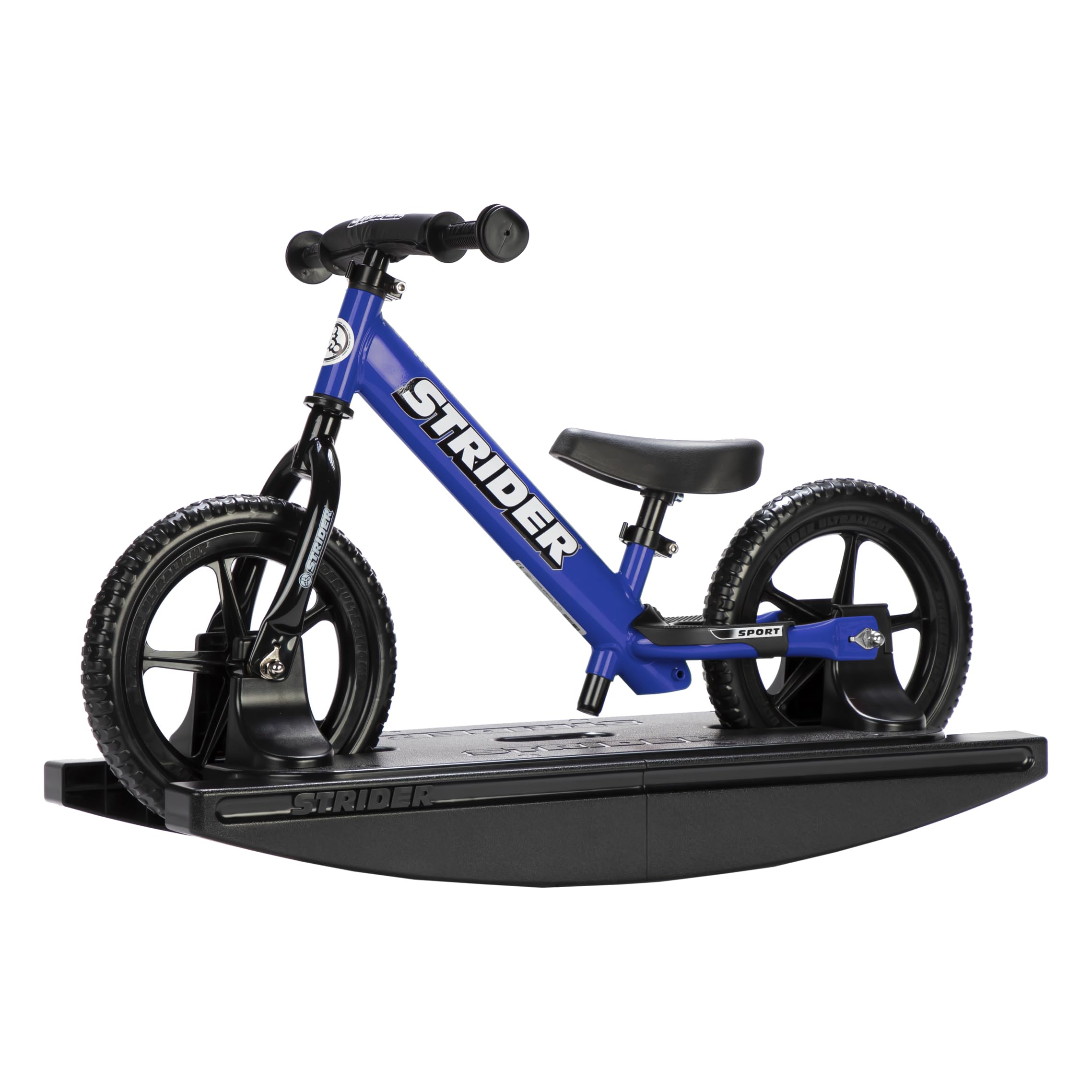 Strider Sport 2-in-1 Rocking Bike, Ages 6 Months–4 Years, Blue