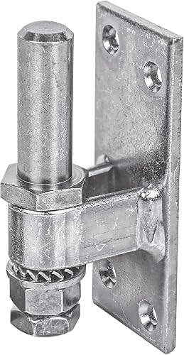 Alberts 858698 Gozne para atornillar, Ajustable, Galvanizado, pasivado con capa 