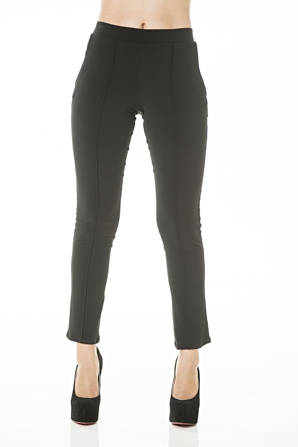 Women's PS Ankle Length Cigarette Pants Black