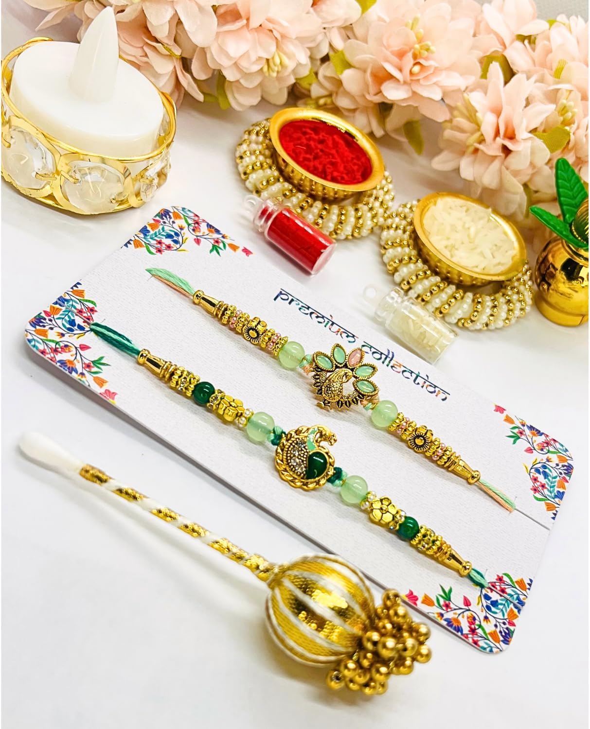 Pcs Brother Sister Rakhi Gift Unique