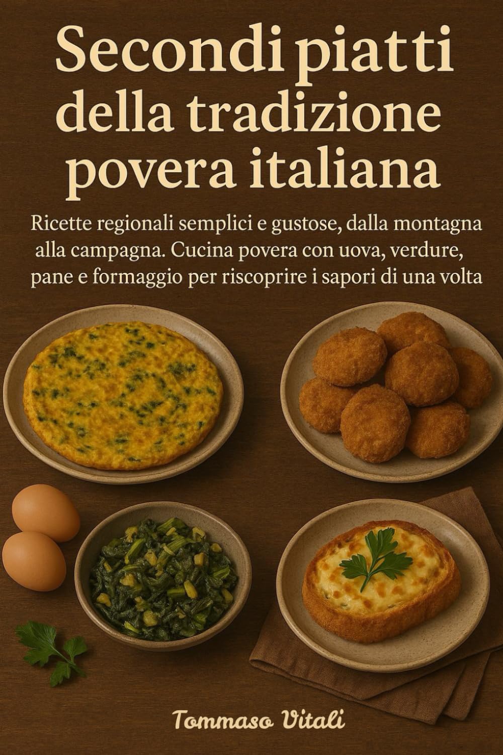 Secondi piatti della tradizione povera italiana: Ricette regionali semplici e gustose, dalla montagna alla campagna. Cucina povera con uova, verdure, ... (Sapori Poveri,La Cucina Povera d'Italia)