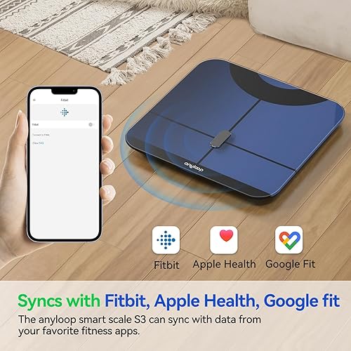 Miniatura 6 de Báscula inteligente para peso corporal, báscula digital con IMC, grasa corporal, masa muscular de 13 medidas, báscula de baño digital sincronización