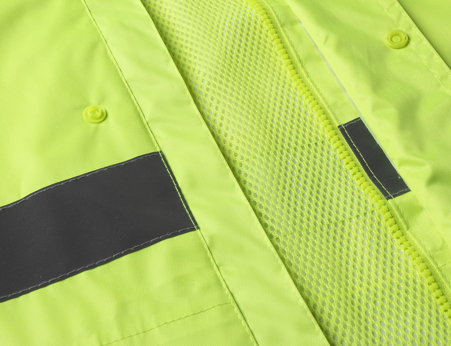 Homme 2 Pièces Réfléchissante Combinaison de Pluie Imperméable à Capuche Léger Veste de Randonnée Ensemble Veste et Pantalon de Pluie Extérieur