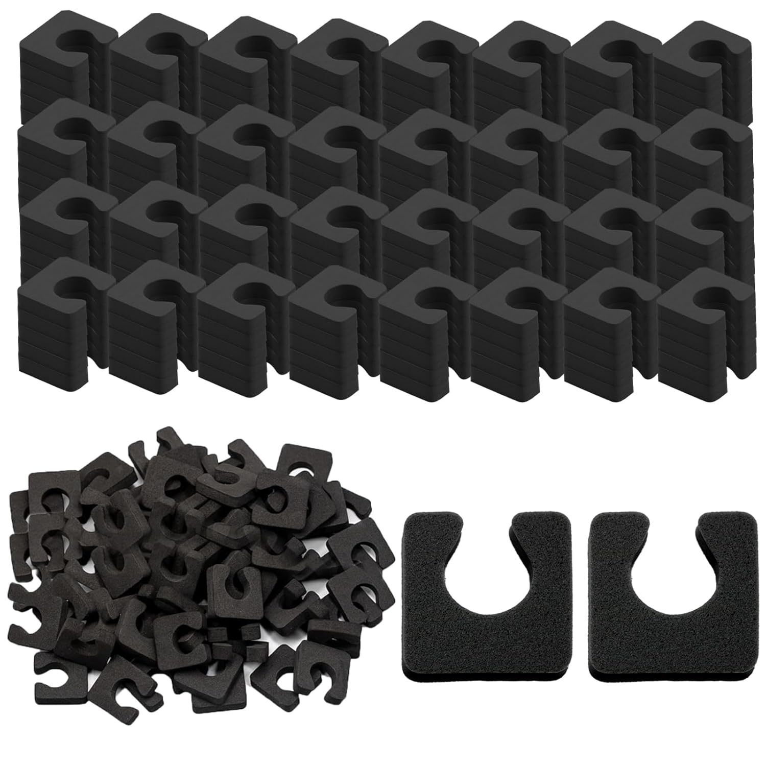 600 Pcs Toe Separators for Men and Women, Soft Foam Finger Divider Spacer Set, Pedicure Toe Separators for Hands and Feet Nail Polish Application Luxury Pedicure Supplies