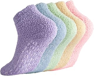 Breslatte Non Slip Socks Hospital Socks with Grips for Women Grip Socks for Women Socks with Grips for Women Slipper Socks