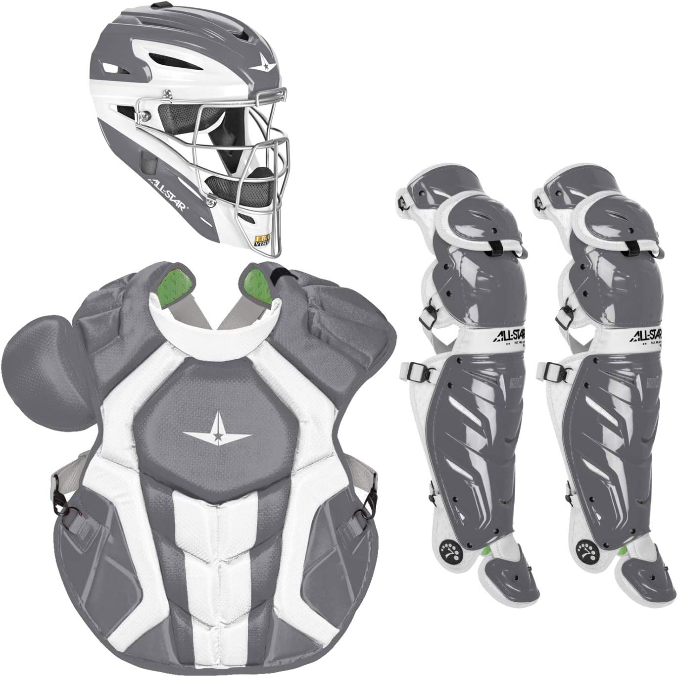 Amazon.com : All-Star System7 Axis Travel Team NOCSAE Youth Catcher's Package : Sports & Outdoors