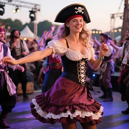 Miniatura 3 de BriLove Pulsera elástica ovalada inspirada en camafeo con perlas de imitación de cristal de estilo victoriano