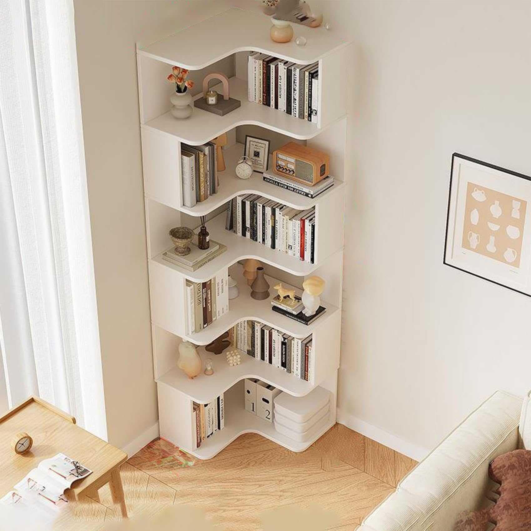 TakaoMountainBook DayZackSmall★DCF Amazon.com: DKKDETOHO Corner Bookshelf, Solid Wood Vertical