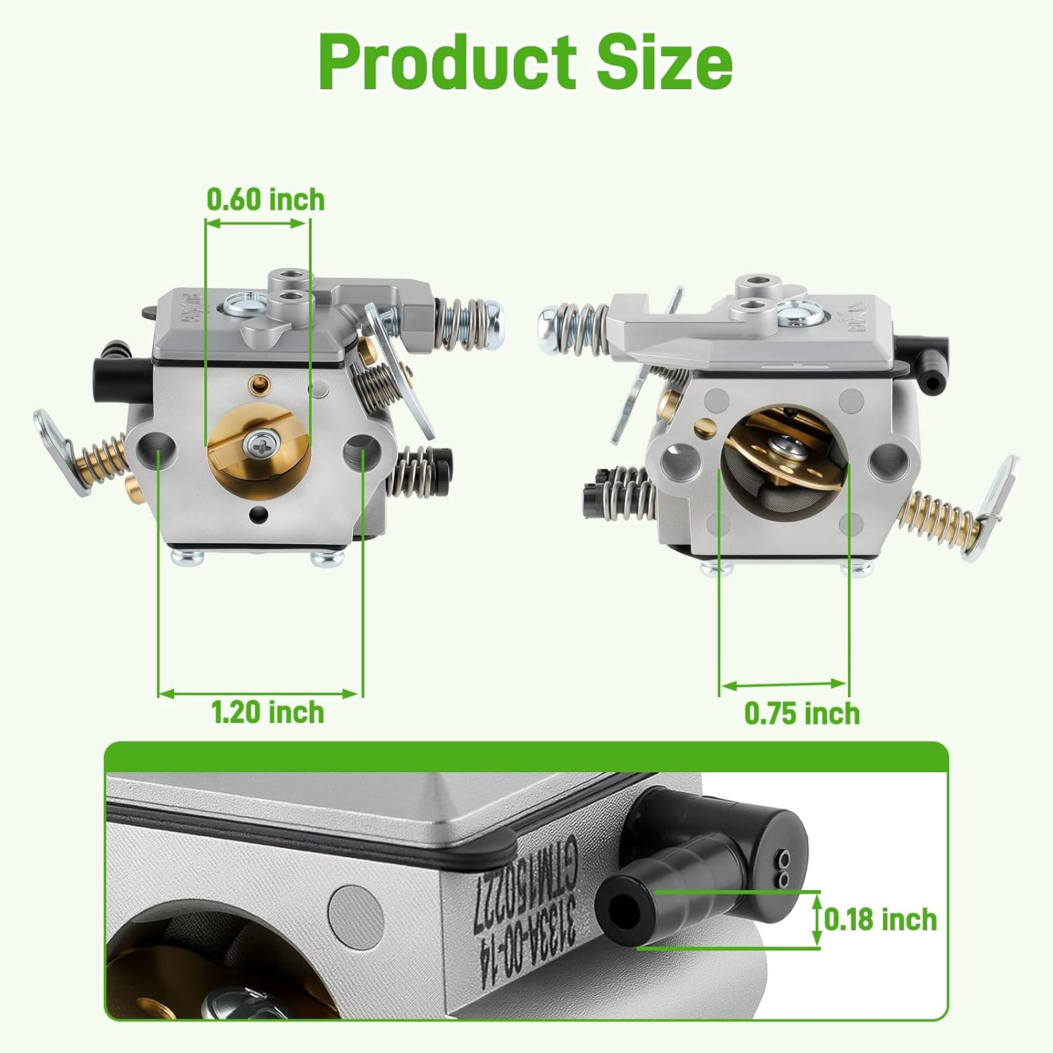 Ruixing OEM MS250 Carburetor for Stihl MS 250 MS230 MS210 025 023 021 Chainsaw Replace# WT-286 1123-120-0603, with 1123 160 1650 Air Filter Rebuild Kit