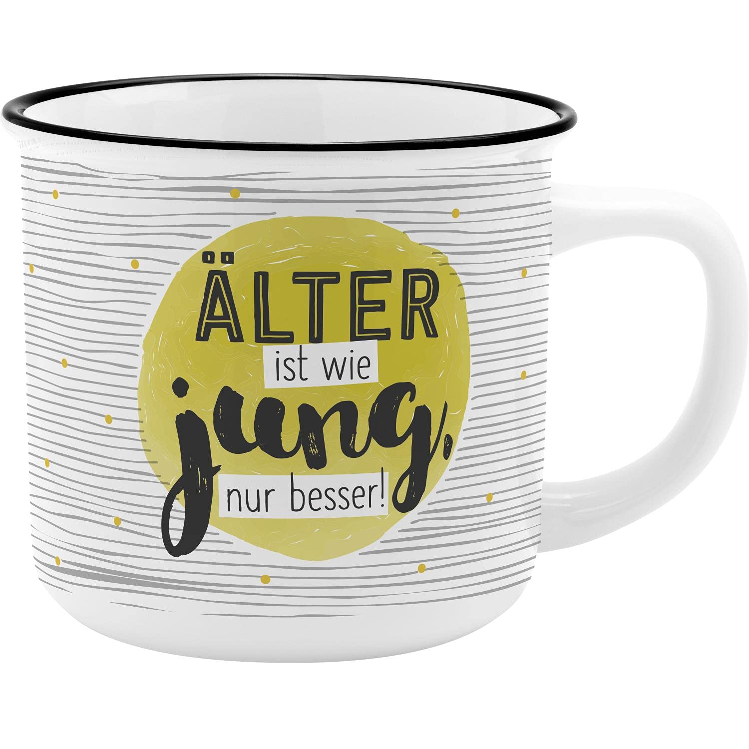 GRUSS & CO 47519 Mug Alter ist wie jung, nur Besser