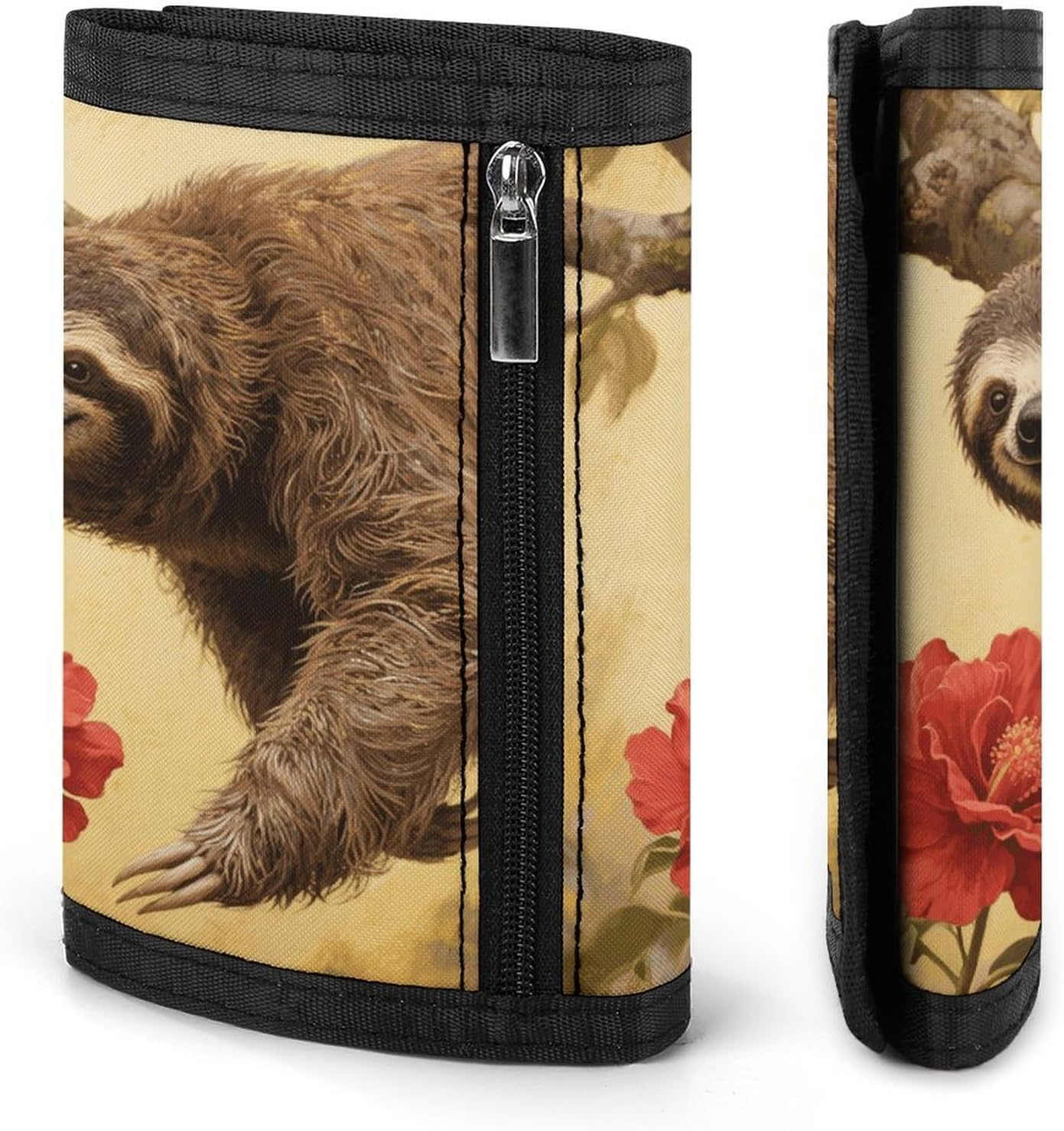 Animal Trifold Wallet with Cash Pocket & Card Holder image 5