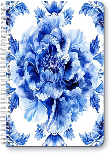 Miniatura 23 de Cuaderno de espiral, doble alambre en espiral, diario de composición escolar, suministros para la escuela y la oficina, 100 páginas, 5.71 x 8.26